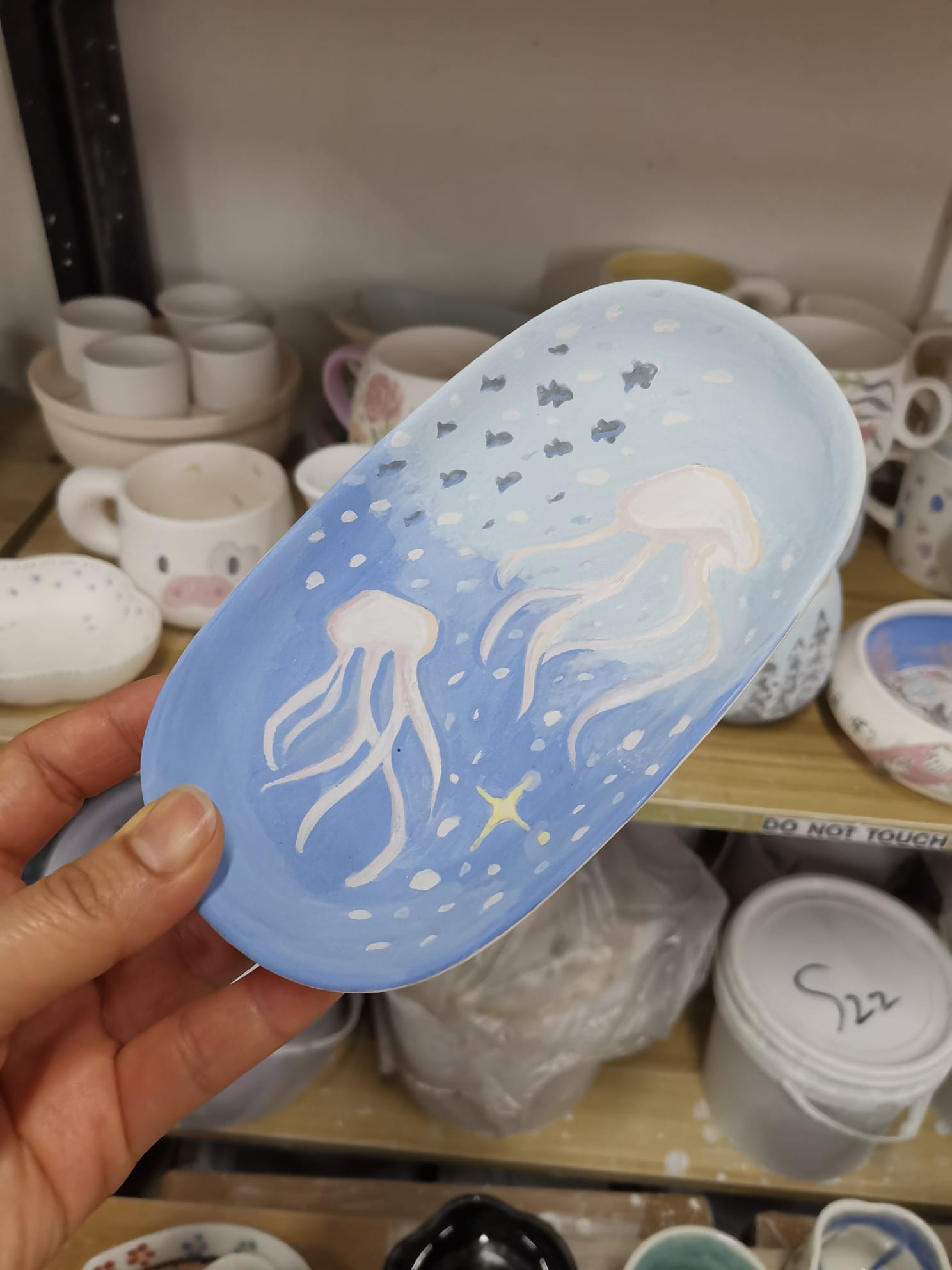 Oval Plate Painting – 1 pax